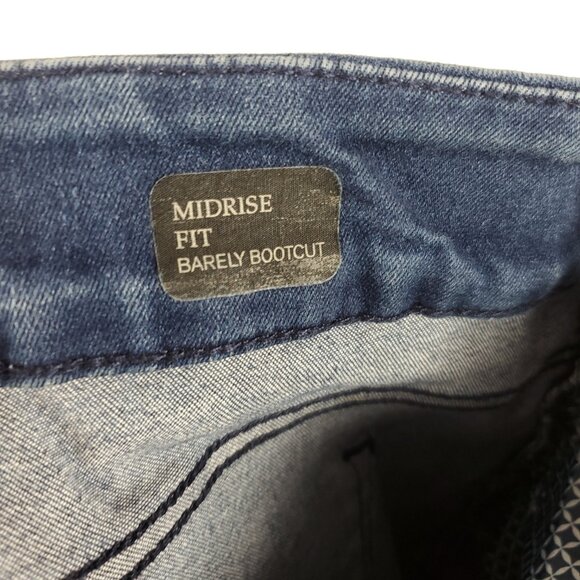 Lee Platinum LabelMidrise Fit Barely Boot 16W Medium Womens Pull On Jeans - Picture 10 of 11